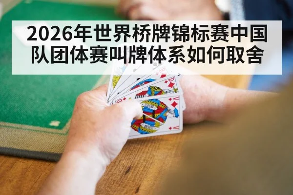 2026年世界桥牌锦标赛中国队团体赛叫牌体系如何取舍